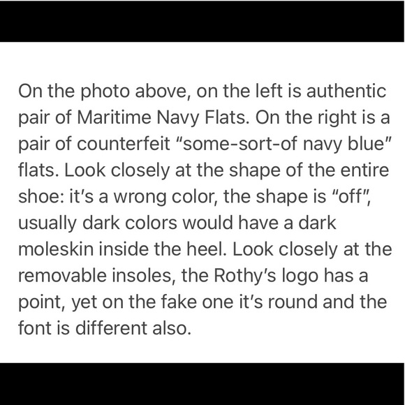 HOW TO SPOT FAKE ROTHY’S - Picture 5 of 16